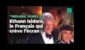 Dans « Indiana Jones 5 » avec Harrison Ford, le Français Ethann Isidore crève l’écran