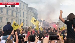 VIDÉO. « On est les champions » scandent les supporters de La Rochelle sur un Vieux port comble