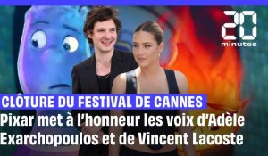Festival de Cannes : Adèle Exarchopoulos et Vincent Lacoste les nouvelles voix françaises du dernier Disney Pixar