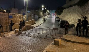 Jérusalem: les forces israéliennes déployées autour de la Vieille Ville après des heurts à Al-Aqsa