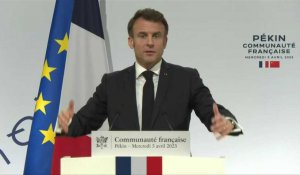 Économie : Macron estime que l'Europe ne doit pas se "séparer" de la Chine
