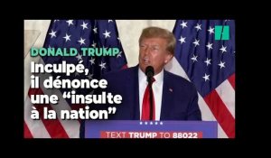 Inculpé, Trump dénonce une "insulte à la nation" devant ses partisans