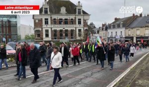 VIDEO. Grève du 6 avril : à Châteaubriant, la onzième mobilisation contre la réforme des retraites reste forte 