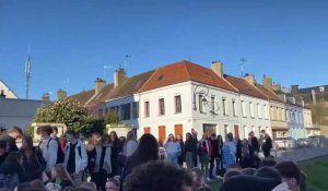 Manifestation des lycéens montreuillois contre la reforme des retraites