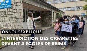 À Reims, les espaces sans tabac se multiplient devant les écoles