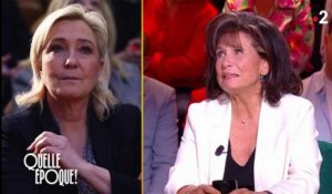Zapping du 03/04 : Anne Sinclair tacle sévèrement Marine Le Pen