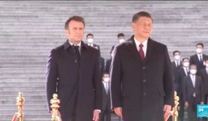 E. Macron en Chine : rencontre avec des étudiants et dîner avec Xi Jinping