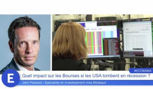 Quel impact sur les Bourses si les USA tombent en récession ?