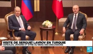 Visite de Sergueï Lavrov en Turquie : Moscou menace de mettre fin à l'accord céréalier