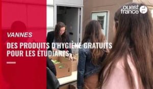 Des produits d'hygiène distribués gratuitement aux étudiants de l'UBS