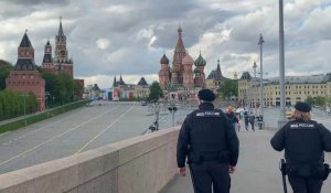 A Moscou, réactions après l'attaque présumée de drones contre le Kremlin