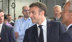 Saintes: Macron de nouveau sur le terrain pour présenter la réforme du lycée professionnel