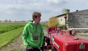Une année au lycée pro: le travail à la ferme, l autre passion de Thibaut
