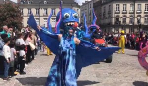 VIDEO. Une parade qui a presque tout d'un carnaval à Nantes : retour en images