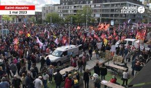 VIDÉO. Manifestation du 1er-Mai : très forte mobilisation à Saint-Nazaire