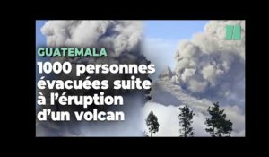 Au Guatemala, 1000 habitants évacués à cause d’une nouvelle éruption du Volcan de Fuego