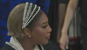 Serena Williams, enceinte, fait ses débuts au gala du Met