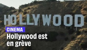 Les scénaristes d'Hollywood en grève