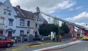Neuville-Saint-Remy: incendie dans les combles d’une maison squattée