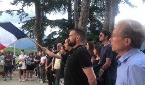 Annecy : des militants d’extrême droite manifestent suite à l’attaque au couteau