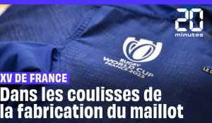 Le XV de France dévoile son nouveau maillot pour la Coupe du monde de rugby 