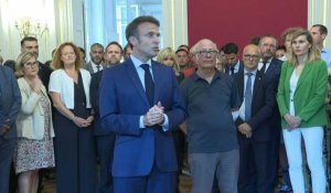 Macron à Annecy: "S'attaquer à des enfants est l'acte le plus barbare qui soit"