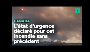 Des milliers de personnes fuient un incendie « sans précédent » dans l’est du Canada