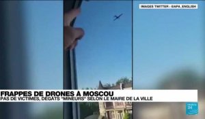 Guerre en Ukraine : frappes de drones à Kiev et à Moscou