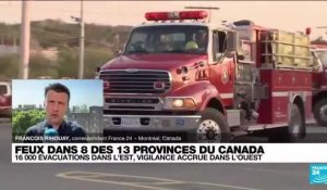 Canada : les feux exceptionnels toujours hors de contrôle