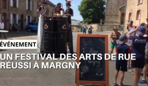 Le Festival des arts de rue à Margny a animé le village le temps d'un week-end