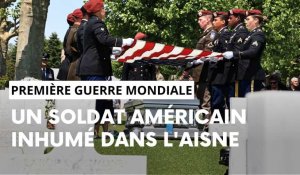 Un soldat inhumé au cimetière américain de Seringes-et-Nesles 104 ans après sa mort
