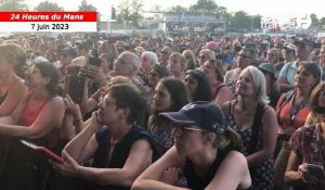 VIDÉO. 24 Heures du Mans 2023. Les spectateurs au rendez-vous pour le concert de Zazie