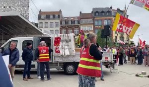 Dunkerque : après un mois sans mobilisation, ils manifestent de nouveau contre la réforme des retraites