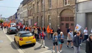 Saint-Omer : environ 500 manifestants pour la 16e mobilisation contre la loi retraite