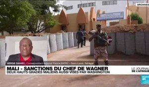 Washington sanctionne un chef de Wagner et deux hauts gradés maliens