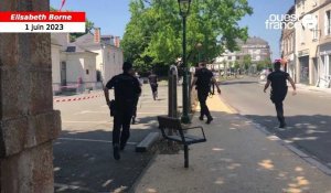 Élisabeth Borne à Laval : deux manifestants interceptés devant la préfecture 
