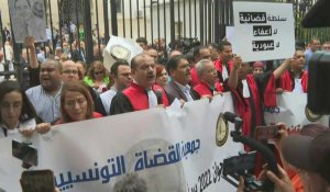 Tunisie: manifestation contre la "mainmise" du pouvoir sur la justice