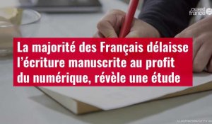 VIDÉO. La majorité des Français délaisse l’écriture manuscrite au profit du numérique, révèle une étude