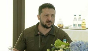 Zelensky: les "doutes" sur l'adhésion de l'Ukraine à l'Otan mettent l'Europe en danger