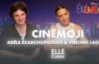 « Elémentaire » : Adèle Exarchopoulos et Vincent Lacoste jouent à «Cinémoji » spécial Cannes