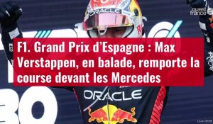 VIDÉO. F1. Grand Prix d’Espagne : Max Verstappen, en balade, remporte la course devant les