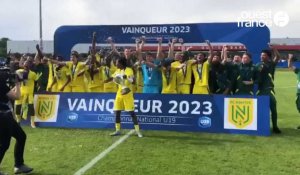 VIDÉO. FC Nantes - PSG. Les Canaris champions de France U19 pour la deuxième saison consécutive