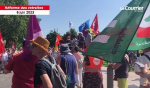 VIDÉO. Réforme des retraites : Grève du 6 juin, 2500 manifestants dans les rues niortaises