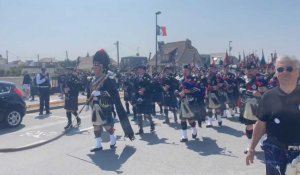 VIDÉO. 79e anniversaire du Débarquement : cérémonie britannique à Colleville-Montgomery