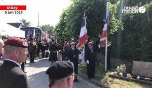 79e D-Day. À Gonneville-en-Auge, l’hommage aux paras britanniques du 9e bataillon