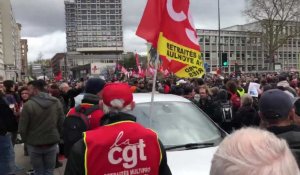 Des centaines de manifestants dans les rues de Lille ce jeudi