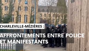 Charleville-Mézières : les forces de l'ordre chargent les manifestants