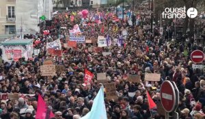 VIDÉO. 40 000 manifestants en colère contre la réforme des retraites