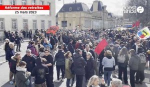 VIDÉO. Réforme des retraites : nouveau rassemblement devant la préfecture de Caen