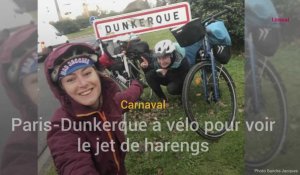 Paris-Dunkerque à vélo pour voir le jet de harengs